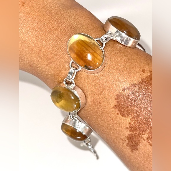 handmade & handcrafted gemstone jewelry Jewelry - Translucent Fluorite Bracelet